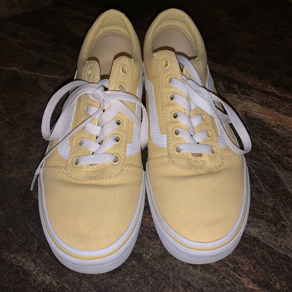 Pastel Yellow Vans - Picture 2 of 5